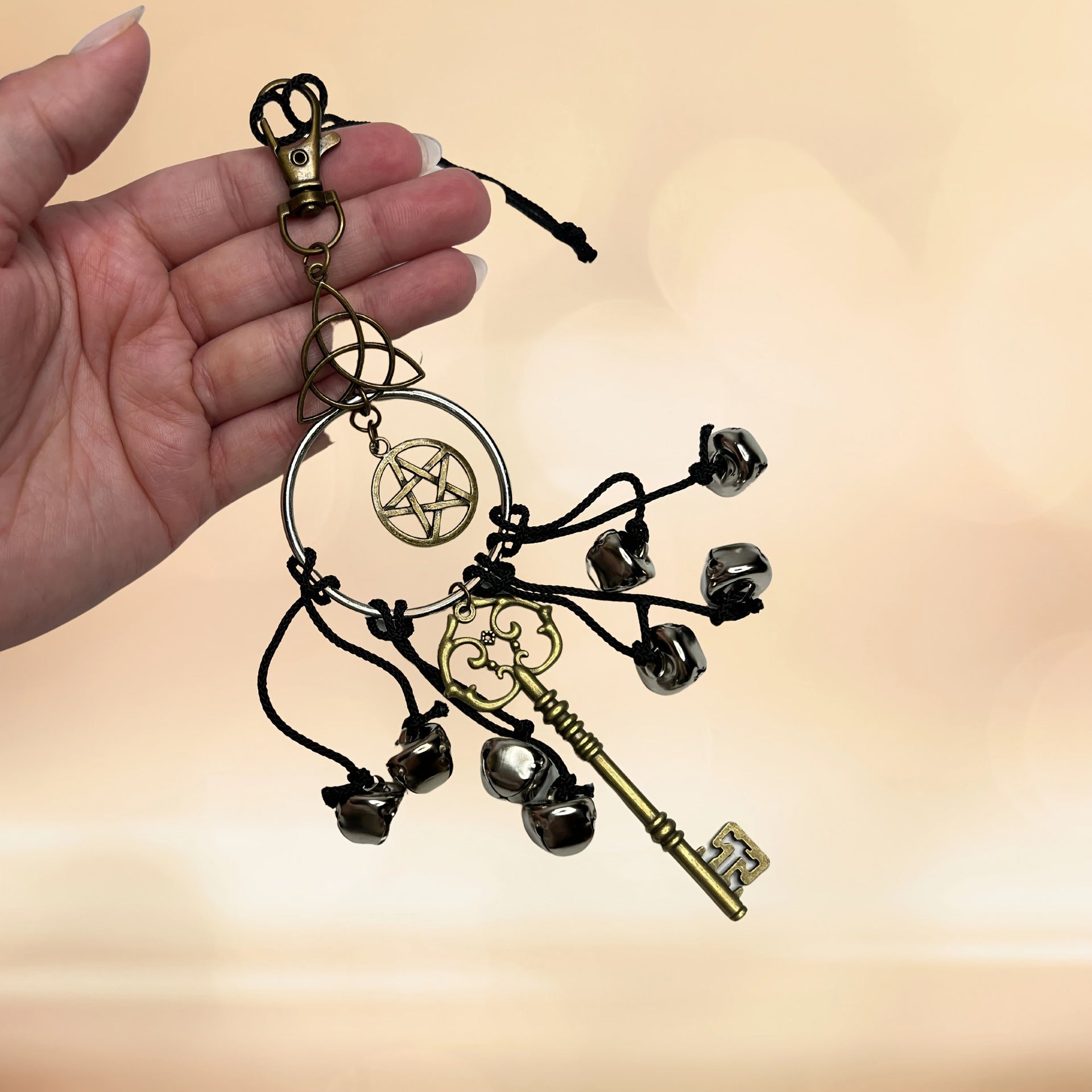 Wholesale Door Handle Bell Decoration Magic Key Hanging Decoration